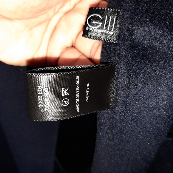 *HOST PICK* Kenneth Cole trench coat NAVY XL - Picture 9 of 15